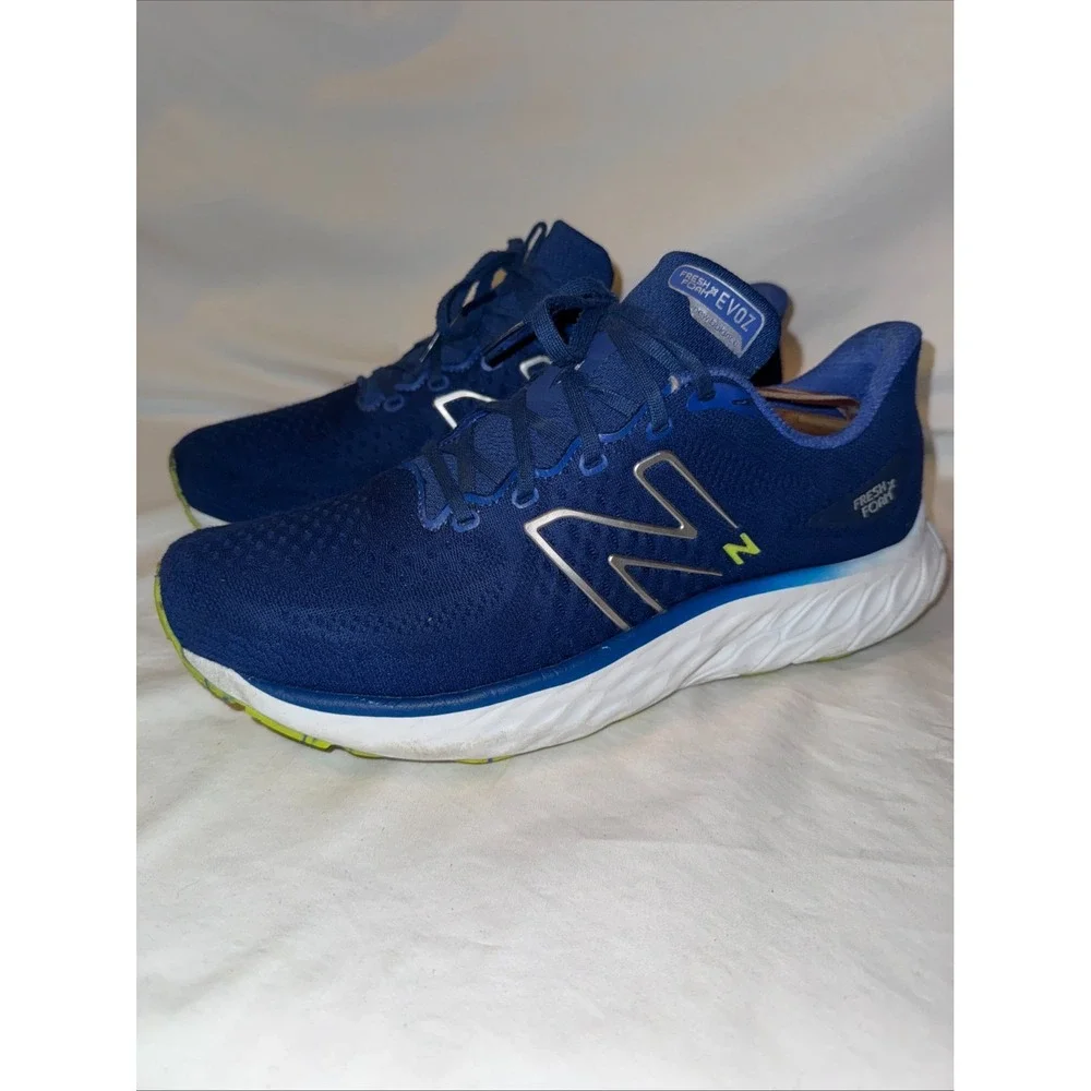 New Balance Fresh Foam X EVOZ V3 MEVOZCG3 Unisex M11/W12.5 Marine Blue‎ Shoes